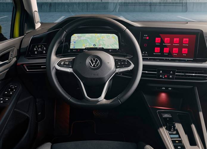 golf 2020 interior painel