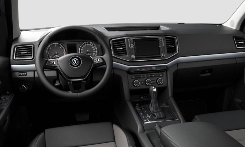 volkswagen amarok highline v6 3.0 258 cv 2021 interior