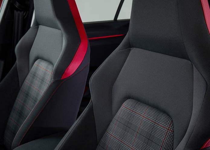 novo vw golf gti 2021 interior bancos