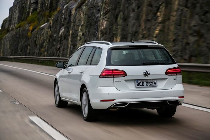 vw golf variant 2018/2019 traseira