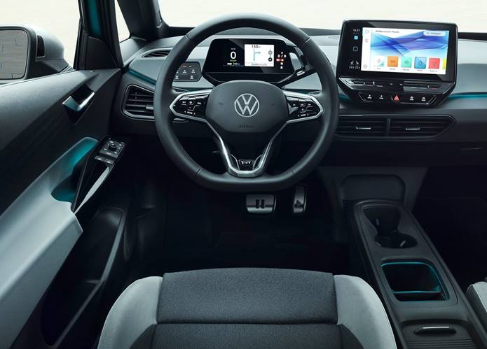 volkswagen id.3 interior painel