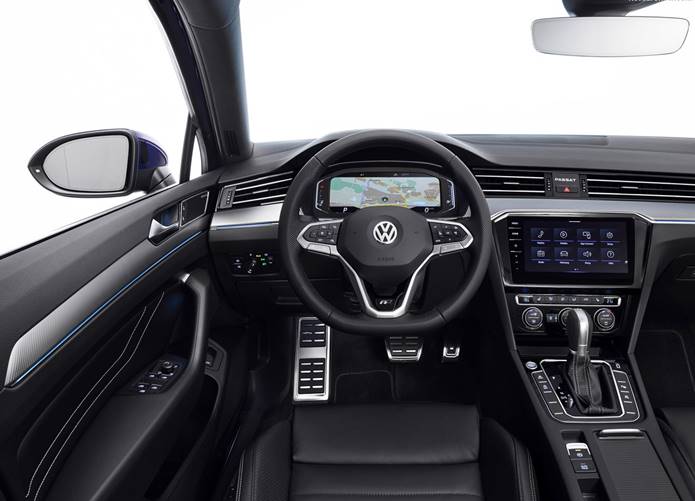 passat 2020 interior painel