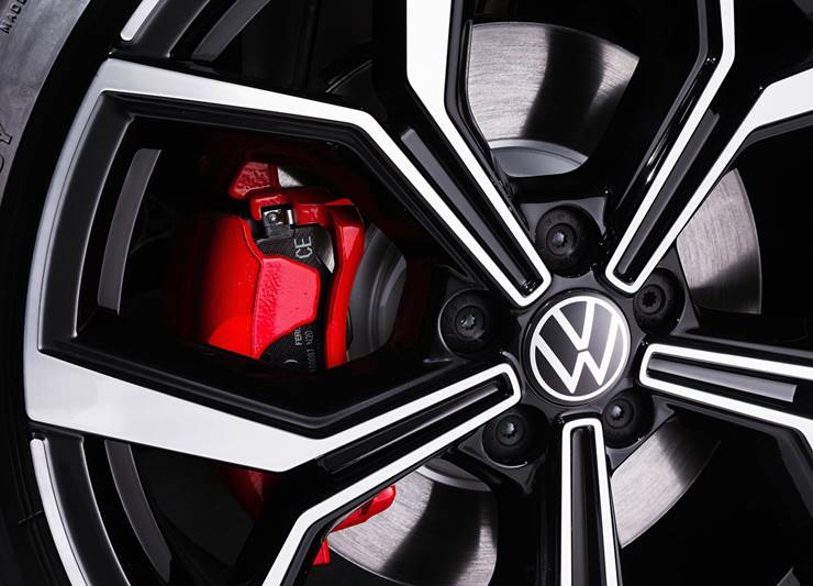 Polo GTI 2022 é lançado com visual atualizado, mais equipado e com motor de 207 cv 5 novo polo gti 2022 rodas aro 18