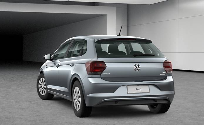 vw polo 1.6 msi 2020 traseira