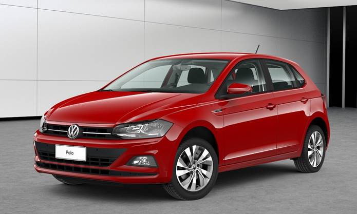 polo comfortline 2020 vermelho