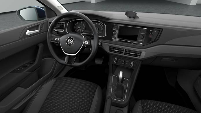 vw polo 1.0 tsi comfortline 2020 interior