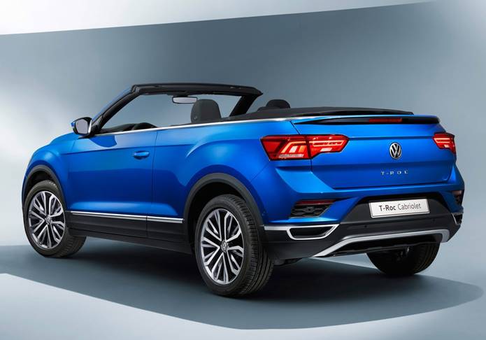 vw t-roc cabriolet traseira