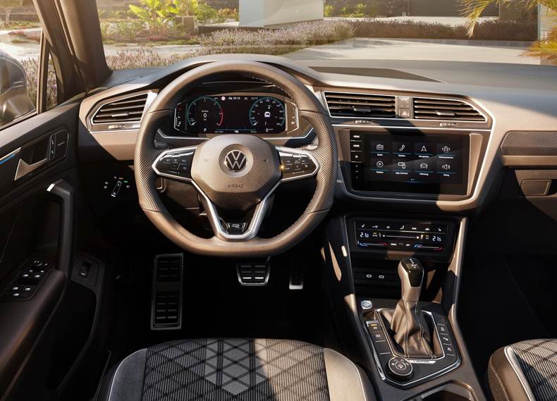 volkswagen tiguan 2021 interior