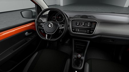 vw cross up 2019 interior painel