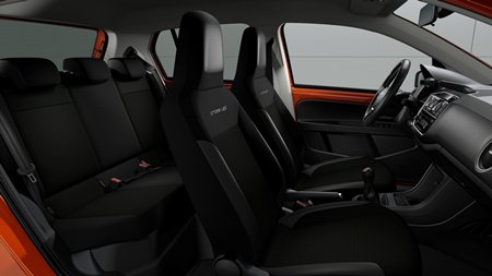 vw cross up 2019 interior