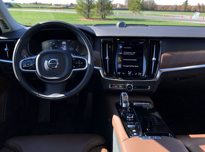 volvo s90 2020 interior painel