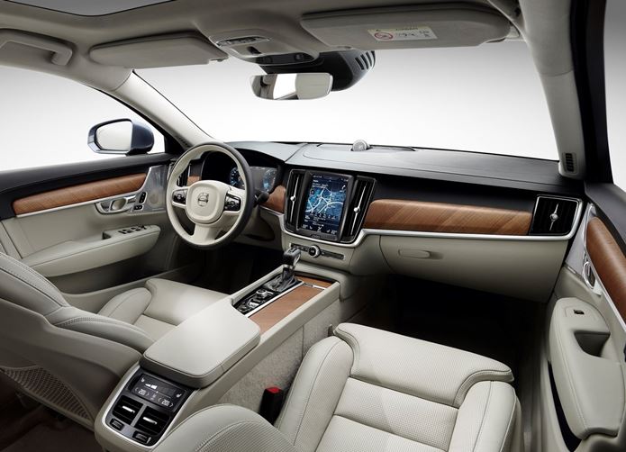 volvo s90 2019 interior painel