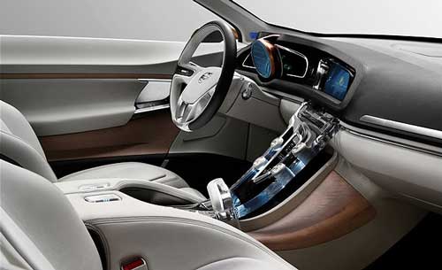 interior volvo s60 concept