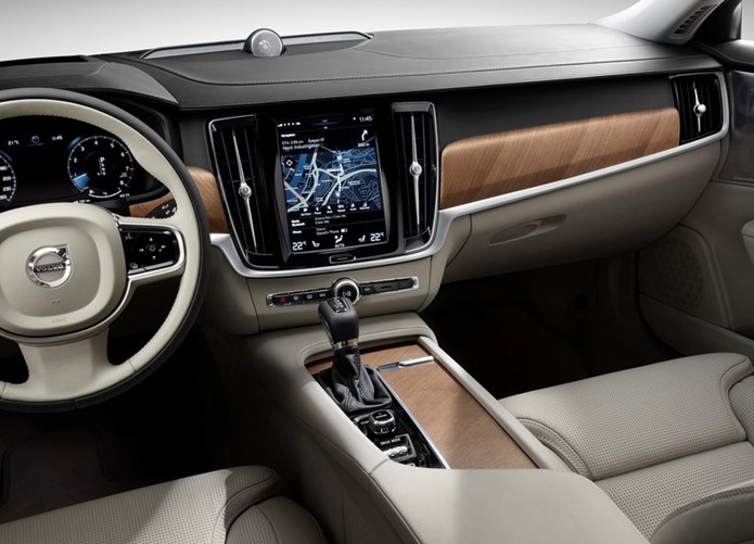 volvo s90 interior painel