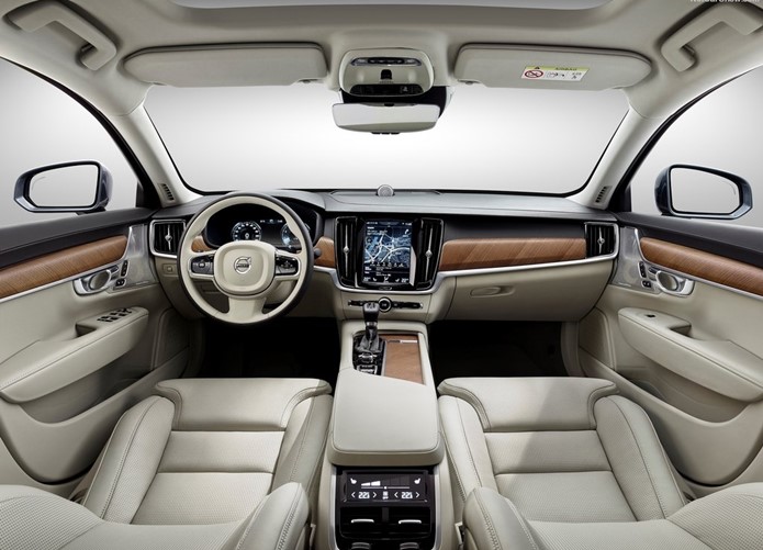 volvo v90 estate perua interior painel