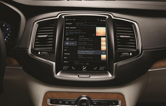 volvo xc90 2015 interior