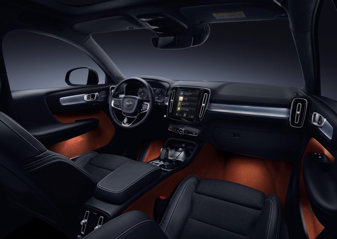 volvo xc40 interior