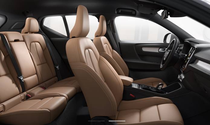 volvo xc40 2020 interior