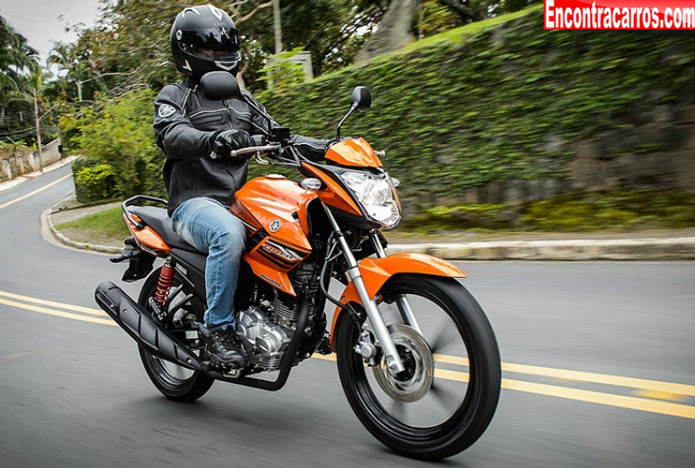 yamaha fazer 150 laranja