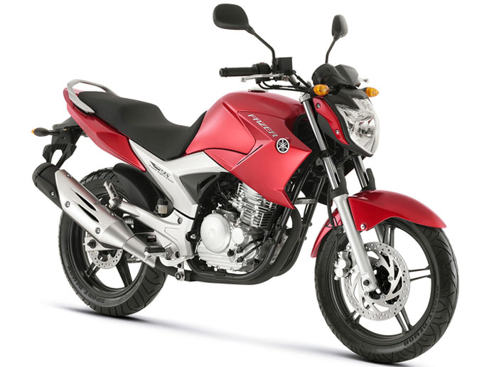 yamaha fazer ys 250 2012 vermelha