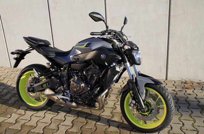 nova yamaha mt 07 2018