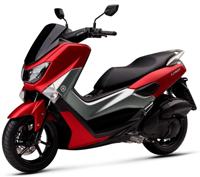 yamaha nmax 160 abs vermelha 2018