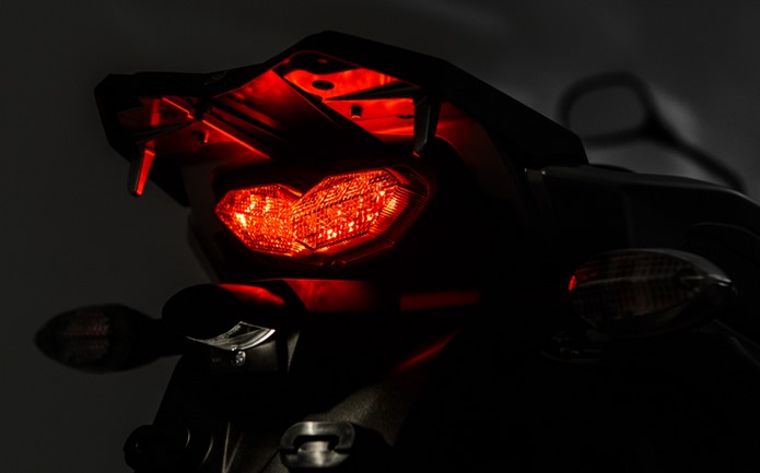 yamaha ténéré 250 flex 2016 rabeta lanterna LED