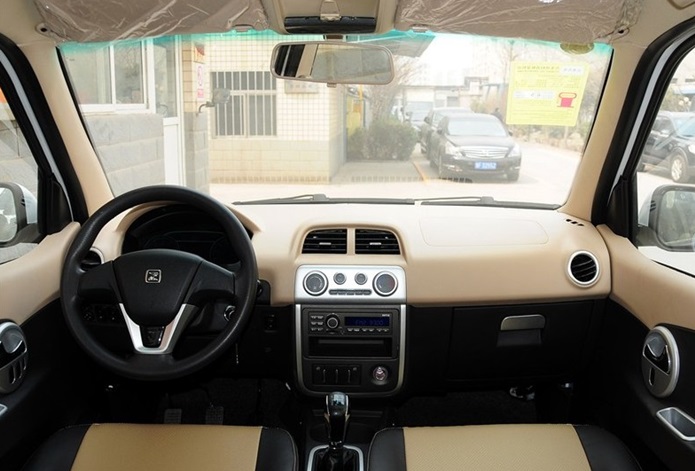 zotye t200 hunter interior