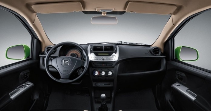 zotye z100 interior