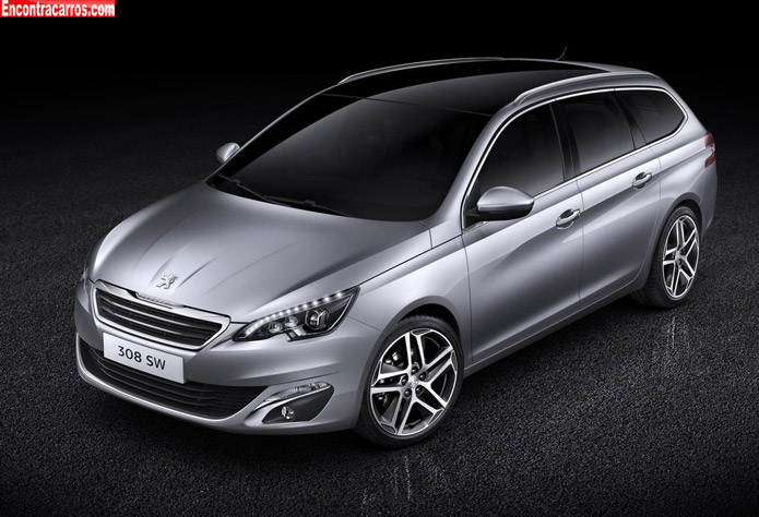 Na Europa Peugeot revela a nova 308 SW 2015 2