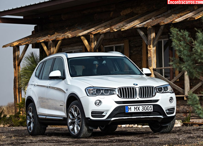 BMW X3 2015 ganha visual mais agressivo e novo motor diesel 2