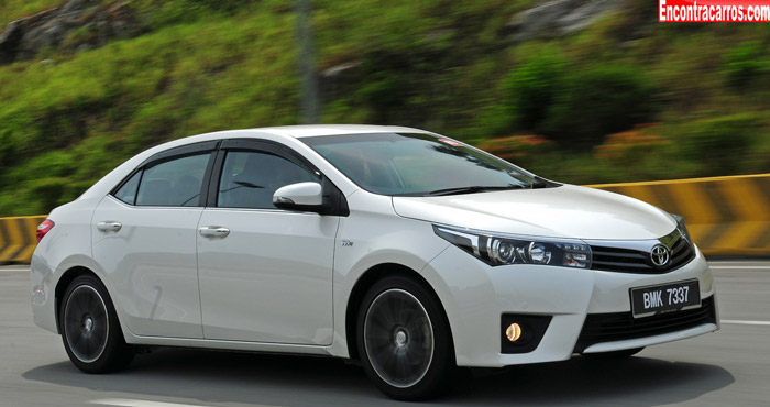 Novo Corolla 2015 - Nova geração do sedan estreia em 12 de março no Brasil 3