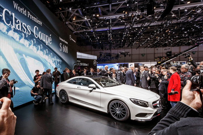 Mercedes Classe S Coupe 2015 - Confira fotos e informações direto de Genebra 1