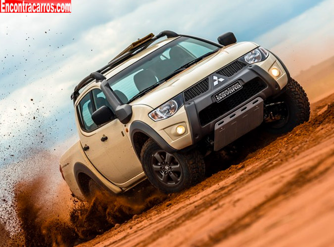 Mitsubishi L200 Triton Savana 20 anos - Radical picape celebra duas décadas de prova de rali 1