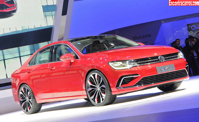 VW NMC - Coupé derivado do Jetta estreia em Pequim 2