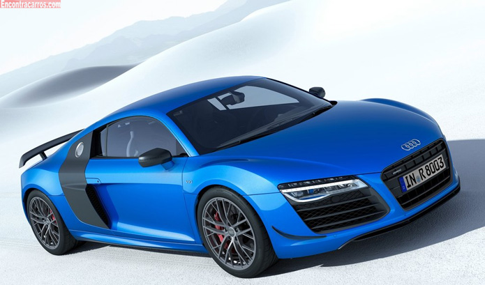 Audi mostra R8 LMX primeiro carro com faróis a laser 1