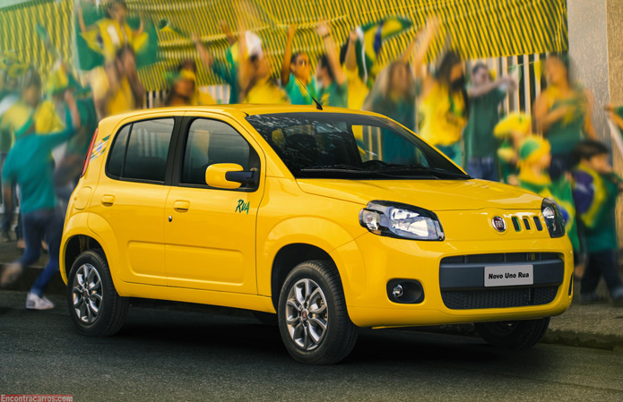 Fiat Uno ganha série Rua por R$ 33.590 pegando carona na Copa 2