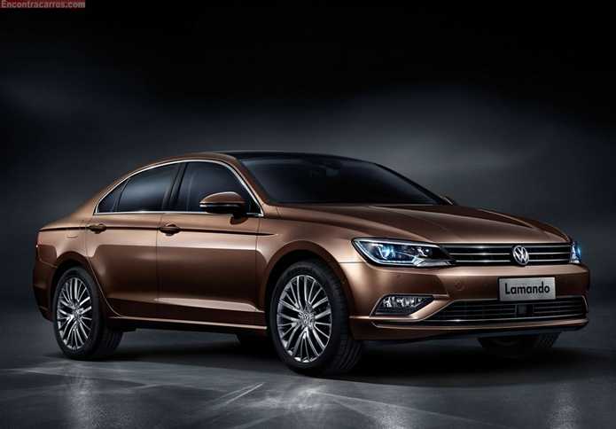 VW apresenta na China o Lamando uma versão CC do Jetta 1