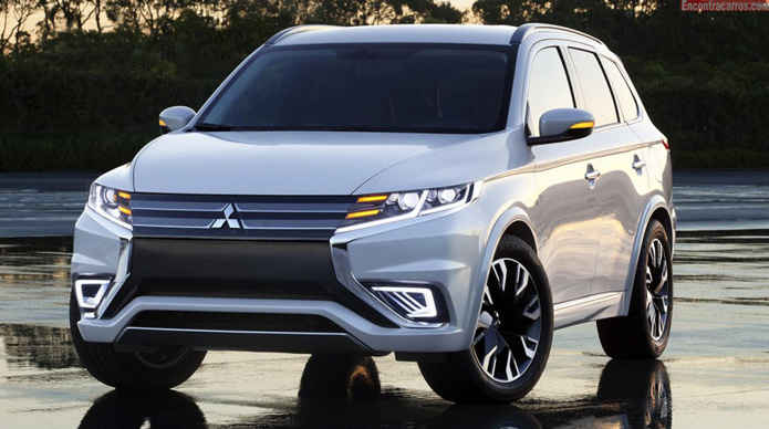 Mitsubishi revela o Outlander PHEV Concept S, que antecipa a nova geração do modelo 2