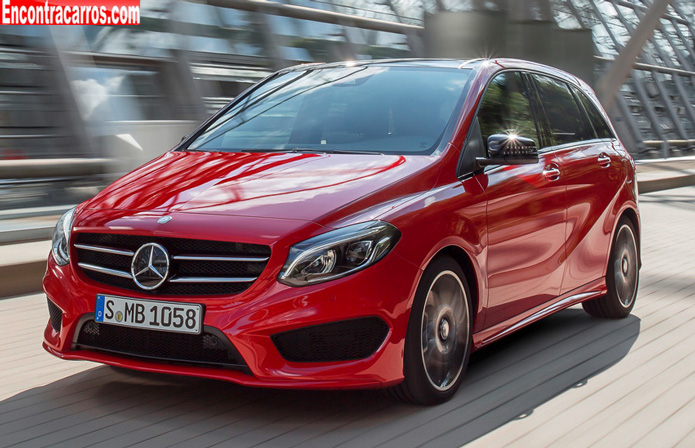 Mercedes mostra o Novo Classe B 2015 na Europa 1