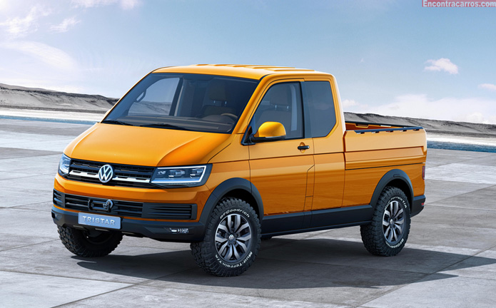 VW apresenta a Tristar Concept pick up conceito que antecipa a nova geração da Transporter 1