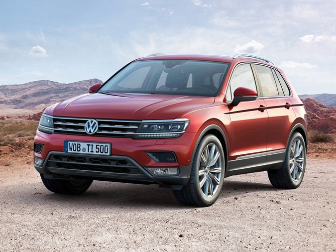 Eis o Volkswagen Tiguan 2017 Na nova geração SUV sobe