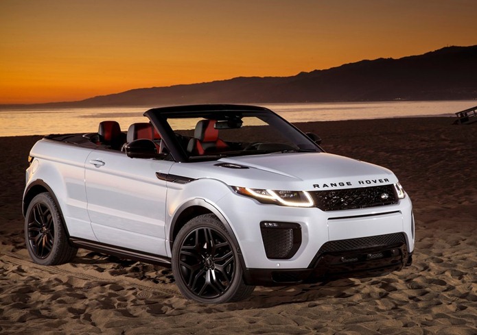 land rover evoque conversivel