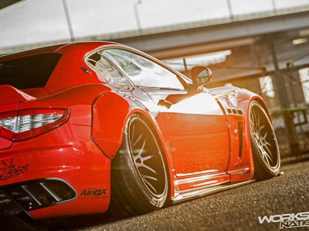 Maserati Gran Turismo ganha pacote tuning de preparadora japonesa