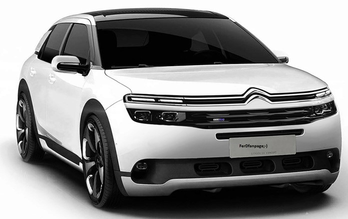 novo citroen c4 2018 projeção