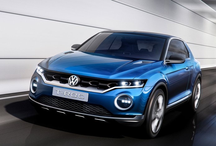 vw t roc concept