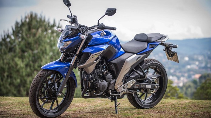 nova yamaha fazer 2018