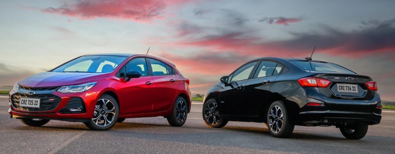 chevrolet cruze rs e midnight 2022