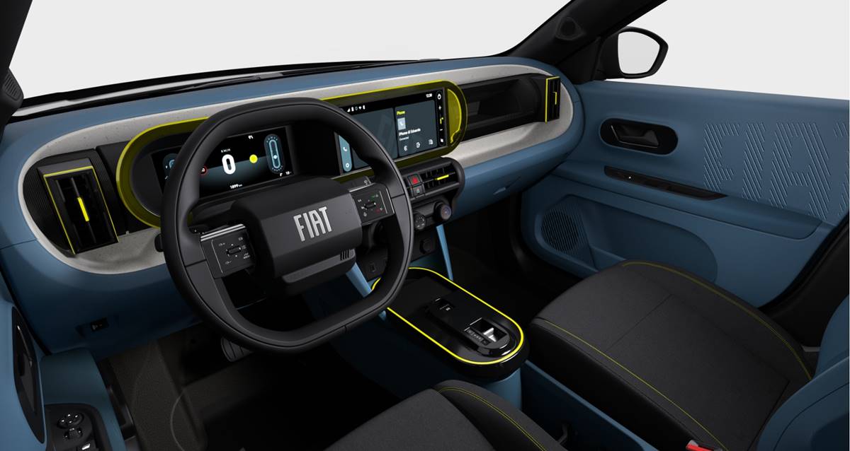 fiat grande panda 2025 interior