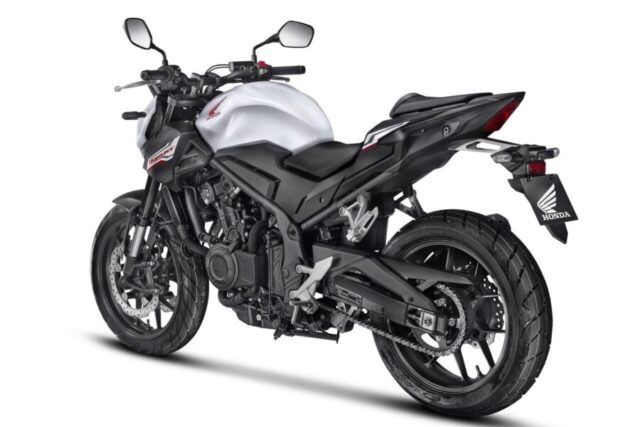 Honda CB 500 Hornet branca